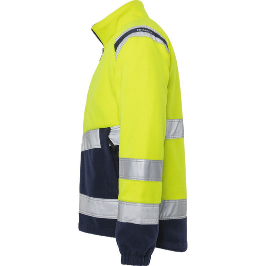 FRISTADS HIGH VIS FLEECEJACKE KL.3 4041 FE