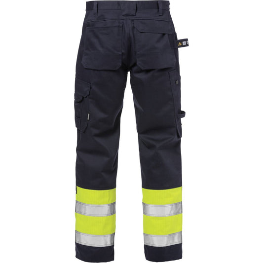 FLAME HIGH VIS HANDWERKERHOSE, KL.1 2586 FLAM