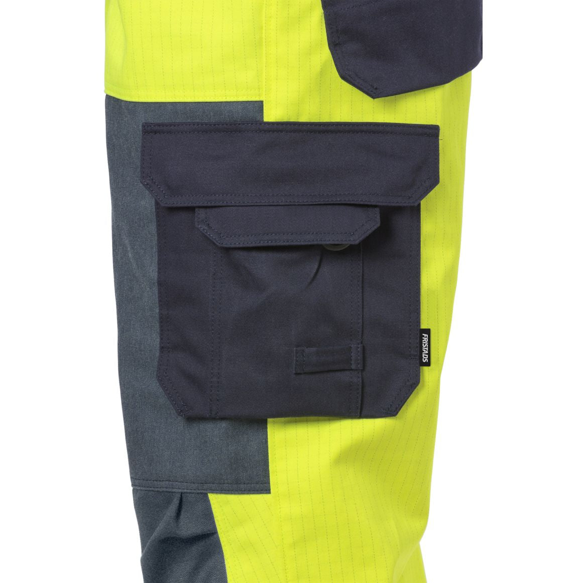 FRISTADS FLAME HIGH VIS LATZHOSE KL.2 1585 FLAM