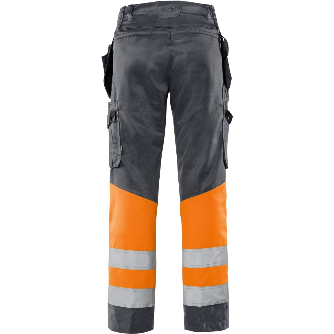 FRISTADS HIGH VIS GREEN HANDWERKERHOSE, KL.1 2640 GPLU