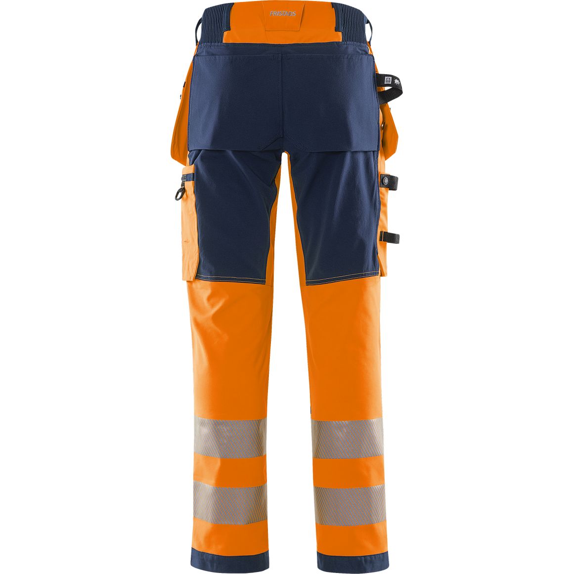 FRISTADS HIGH VIS GREEN HANDWERKER STRETCHHOSE KL.2 2644 GSTP