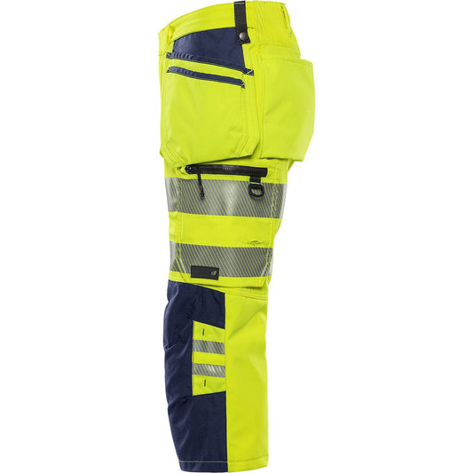 FRISTAD HIGH VIS STRETCH-3/4 HOSE KL. 2 2666 GSTP