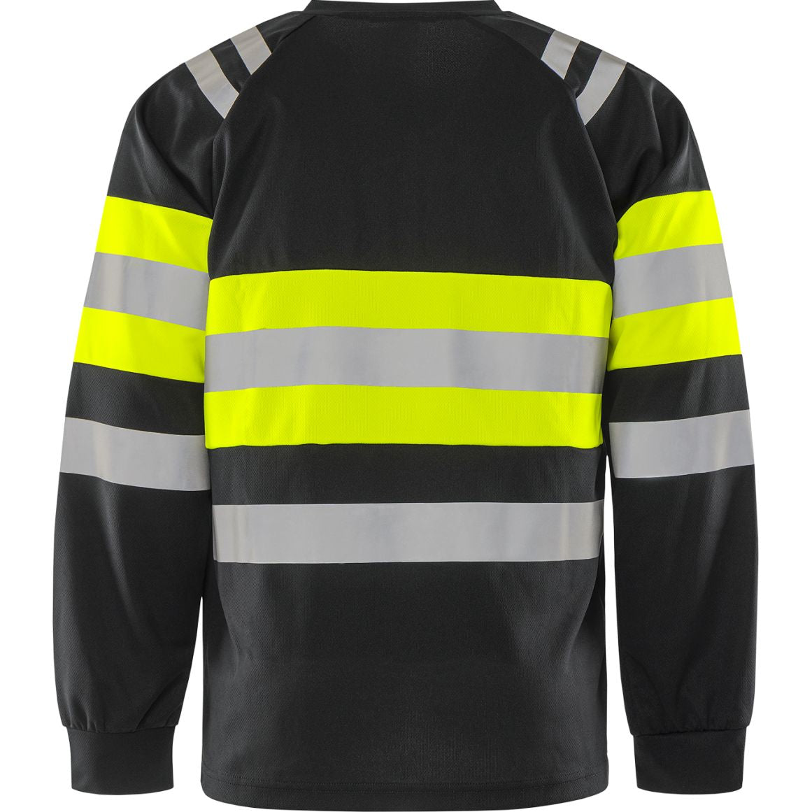 FRISTADS HIGH VIS GREEN LANGARMSHIRT KL.1 7881 GPST
