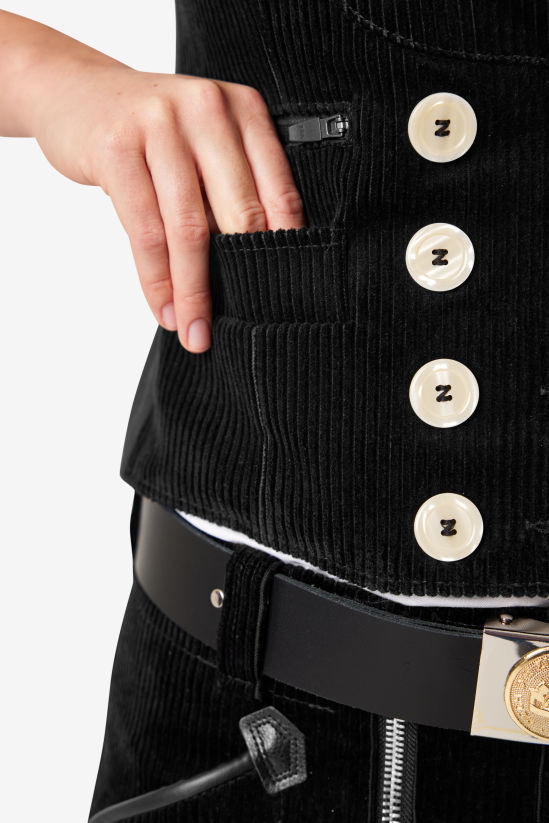 FHB Damen Zunftweste Trenkercord - LILLY