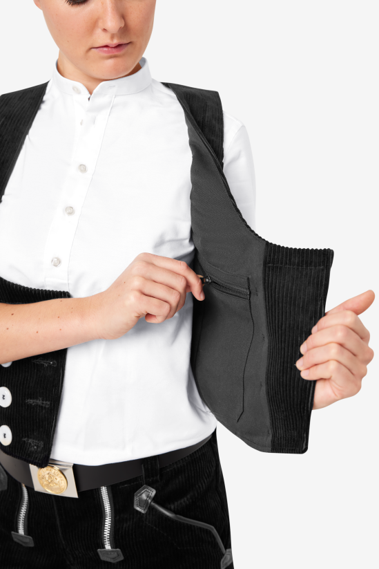 FHB Damen Zunftweste Trenkercord - LILLY