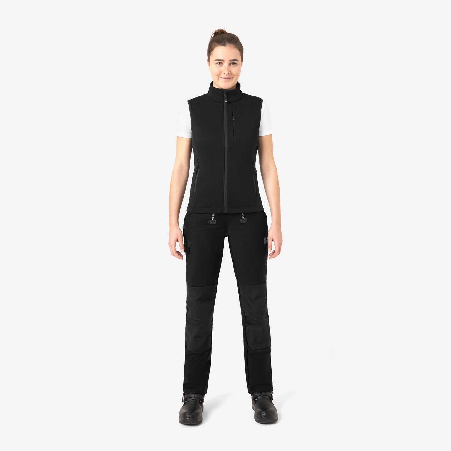 FHB Damen Strick-Fleeceweste - ELSA