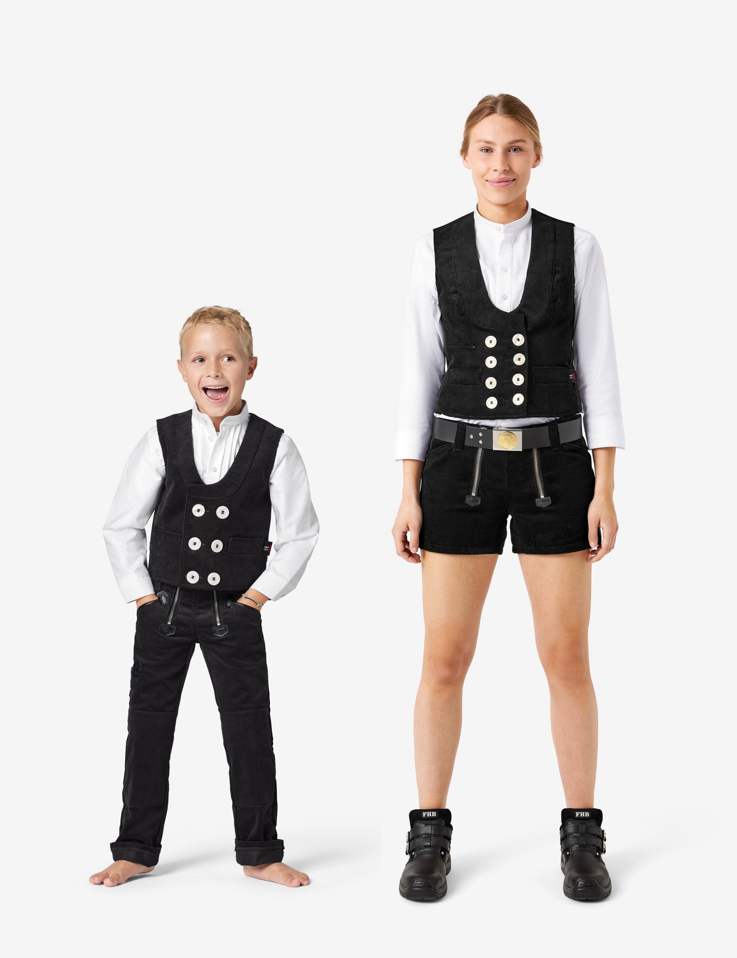 FHB Kinder Zunfthose Zwirn-Feincord - AUGUST