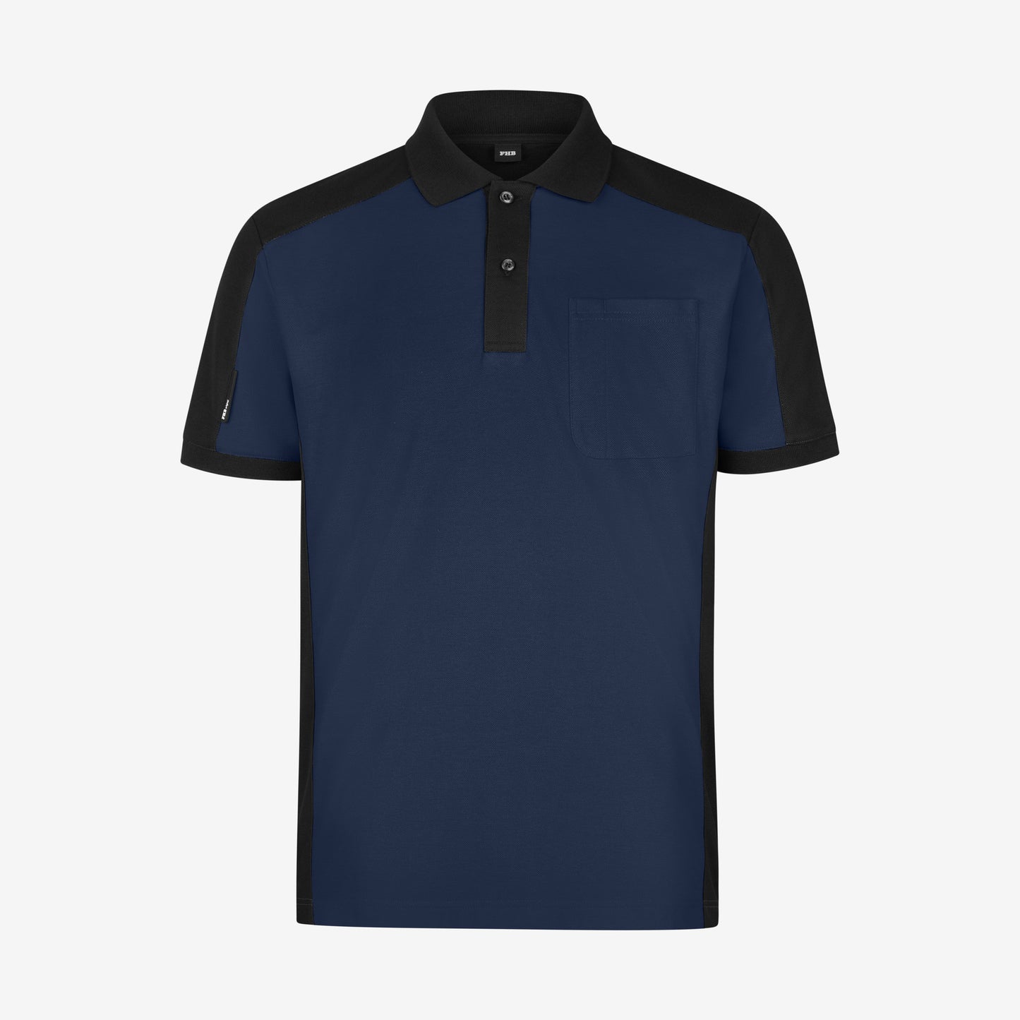 FHB Polo-Shirt zweifarbig - KONRAD
