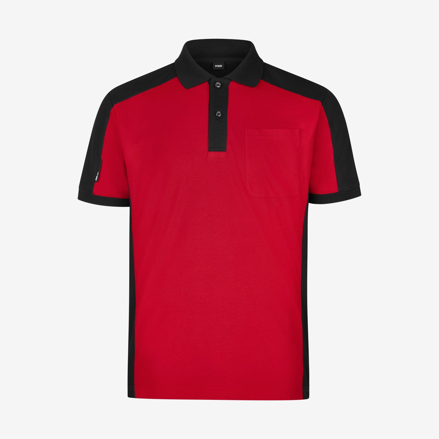 FHB Polo-Shirt zweifarbig - KONRAD