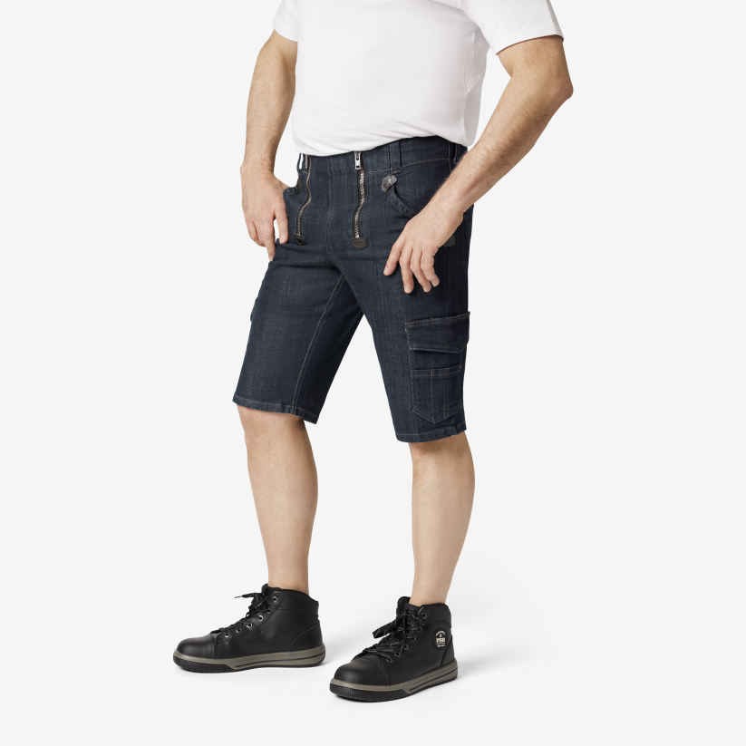 FHB Zunft-Bermuda, Stretch-Jeans - VOLKMAR