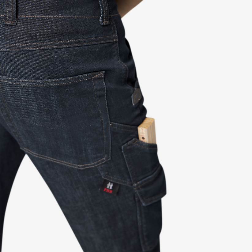FHB Zunft-Bermuda, Stretch-Jeans - VOLKMAR