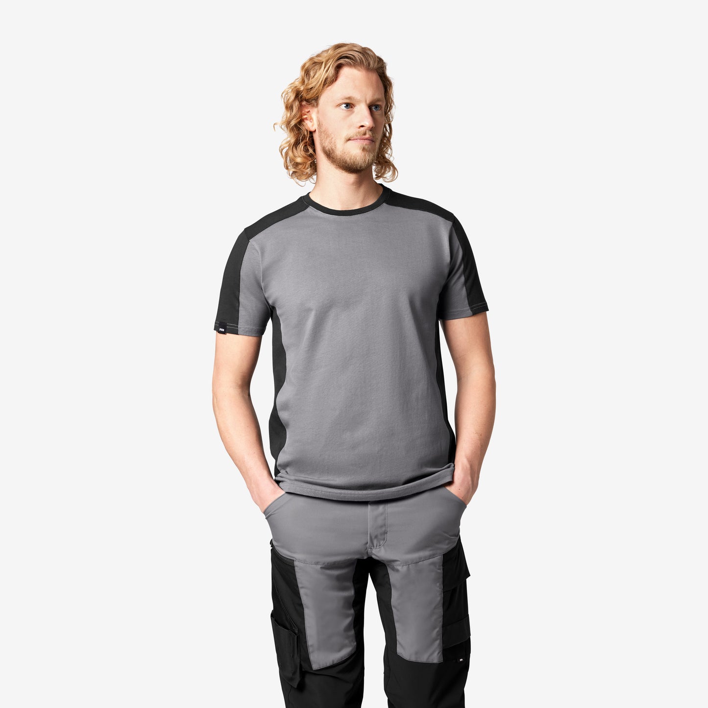FHB T-Shirt zweifarbig - MARC