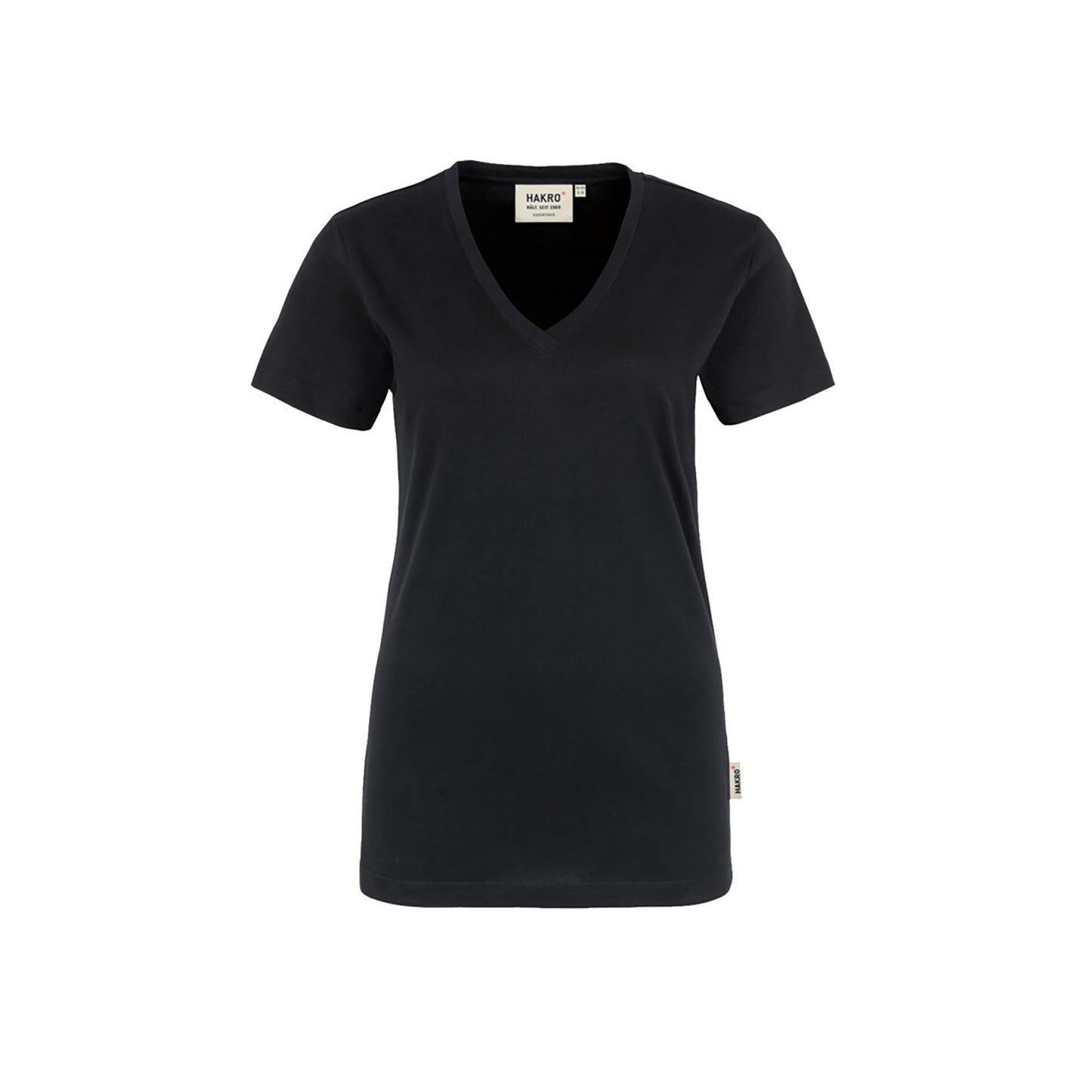 HAKRO - DAMEN - V-Shirt Classic