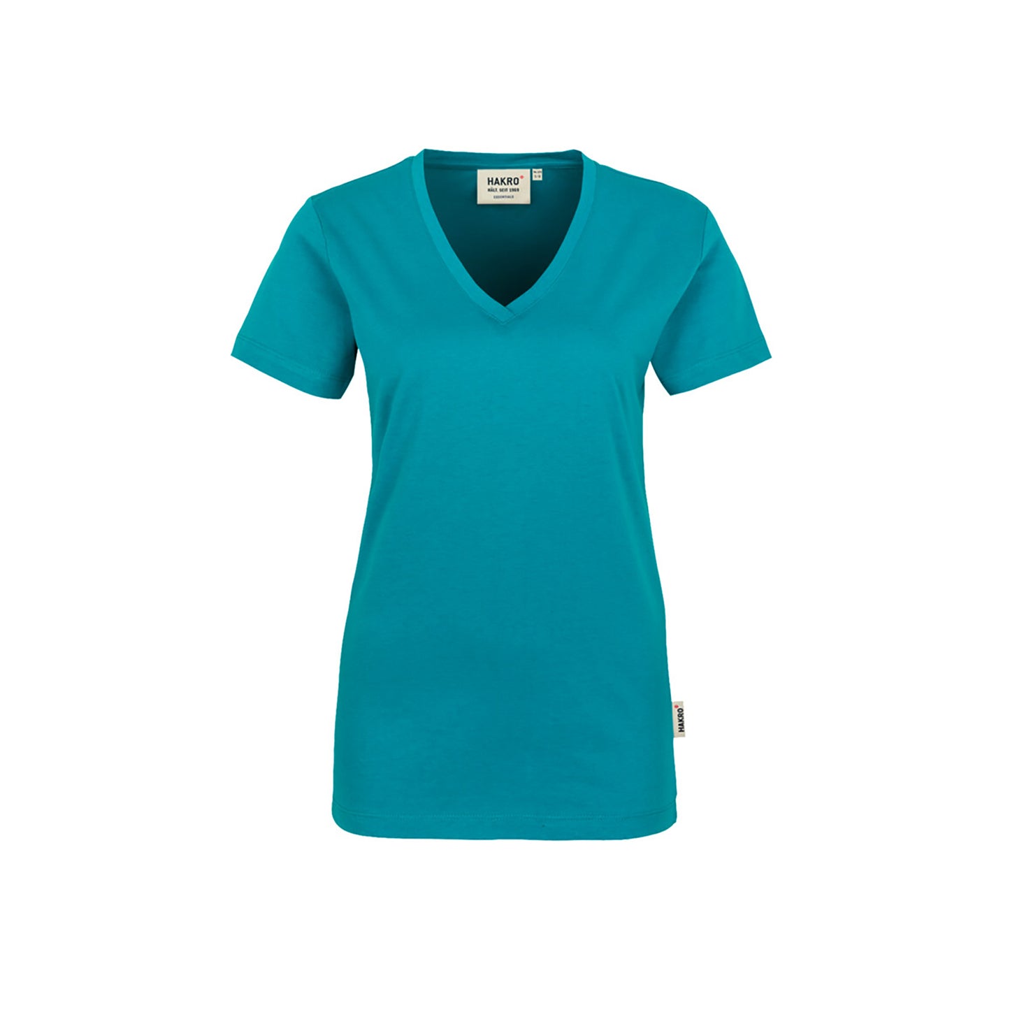 HAKRO - DAMEN - V-Shirt Classic
