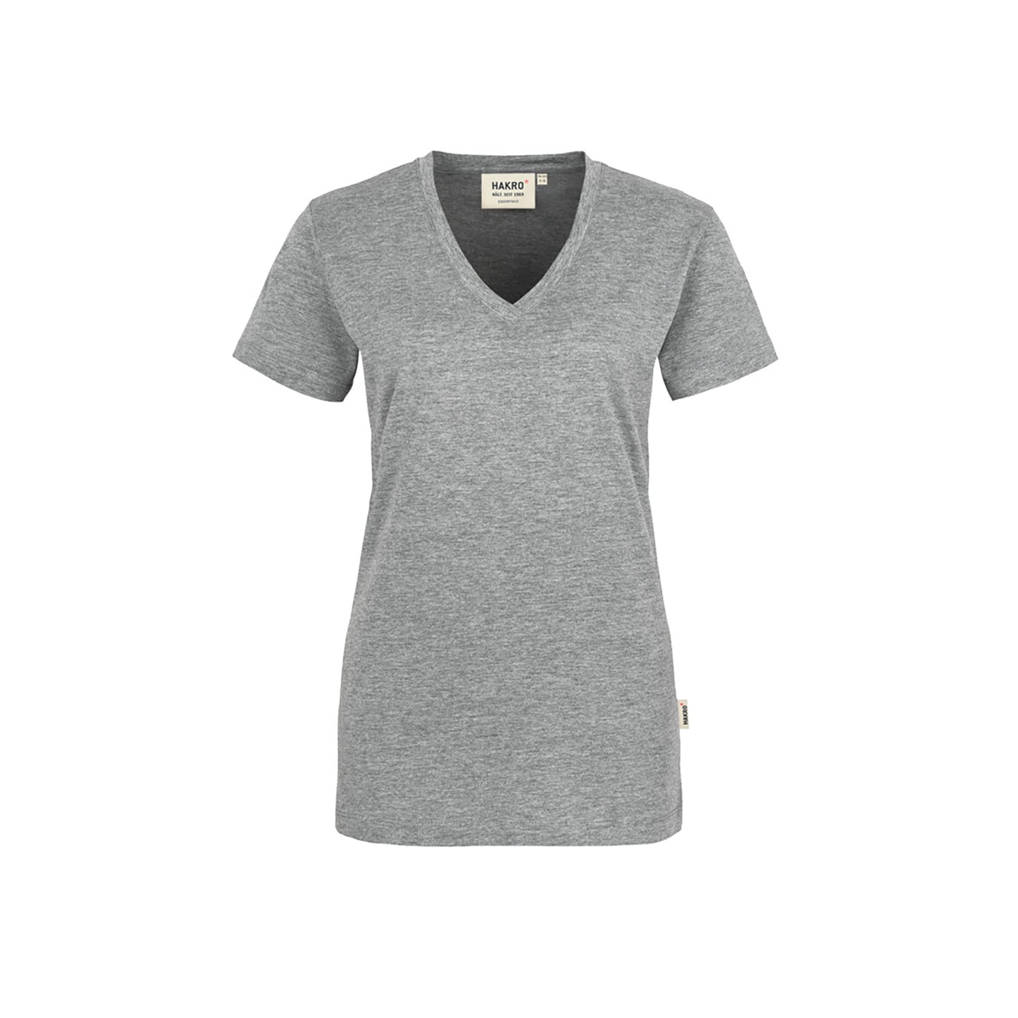 HAKRO - DAMEN - V-Shirt Classic