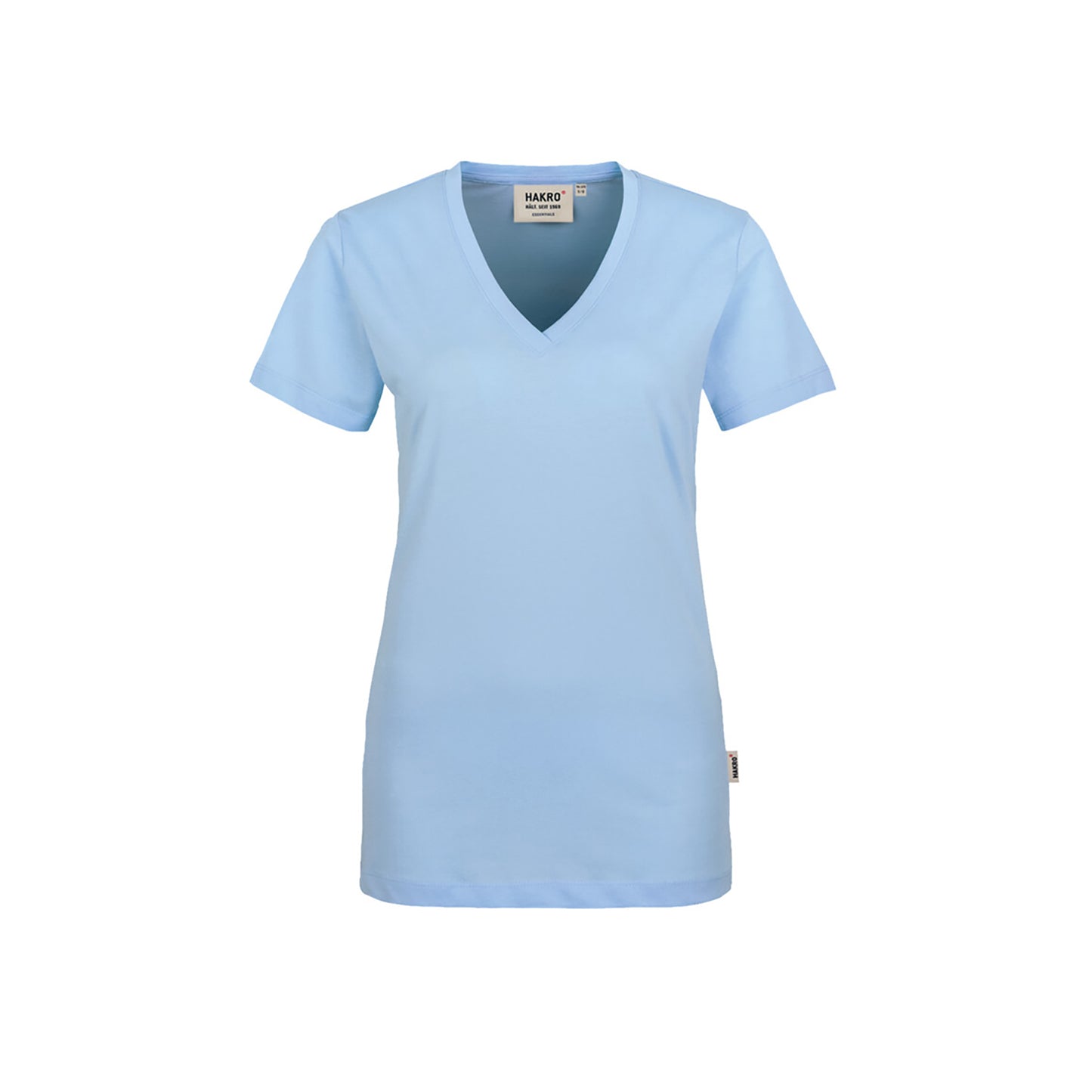 HAKRO - DAMEN - V-Shirt Classic
