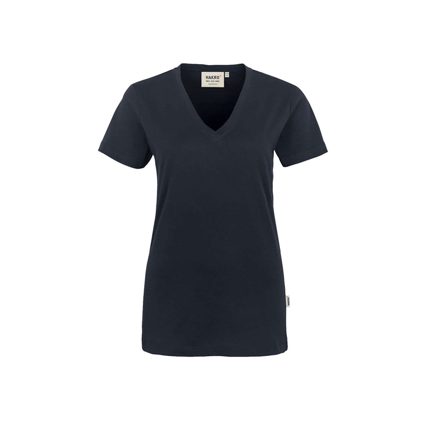 HAKRO - DAMEN - V-Shirt Classic