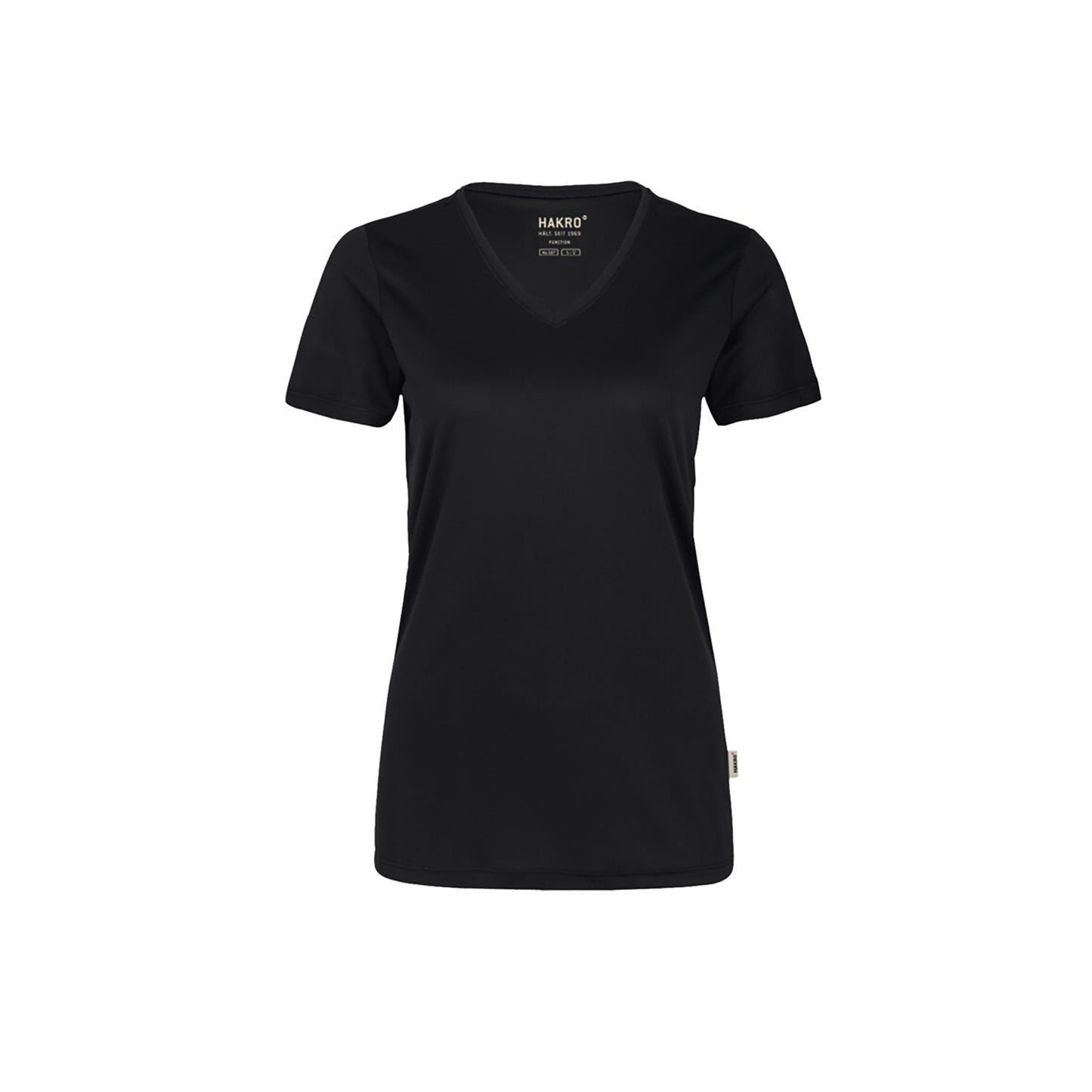 HAKRO - DAMEN V-Shirt Classic COOLMAX®