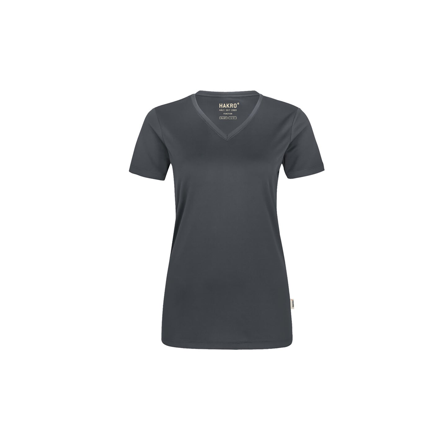 HAKRO - DAMEN V-Shirt Classic COOLMAX®
