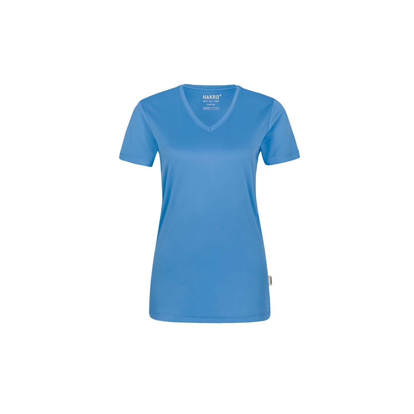 HAKRO - DAMEN V-Shirt Classic COOLMAX®