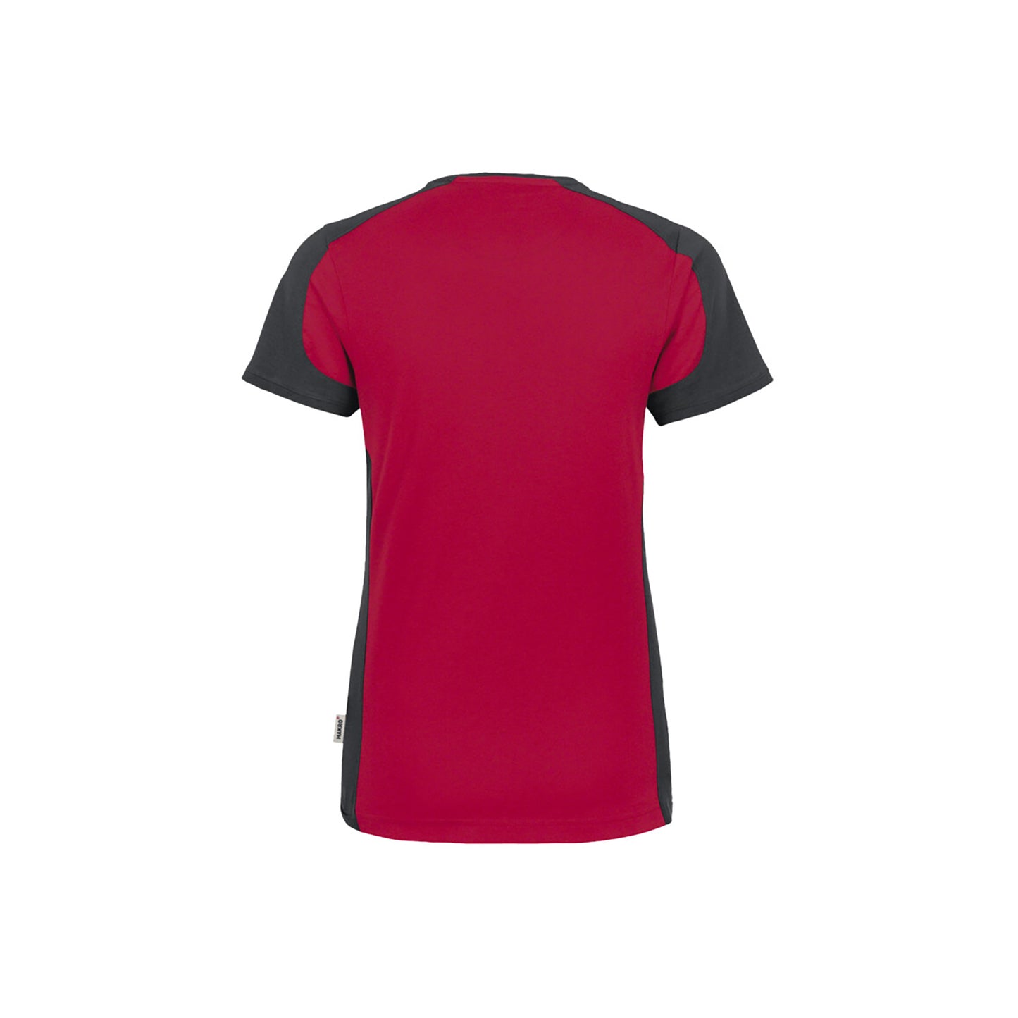 HAKRO - DAMEN V-Shirt Contrast MIKRALINAR®