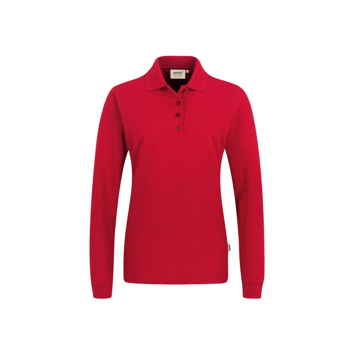 HAKRO - DAMEN Longsleeve-Poloshirt MIKRALINAR®