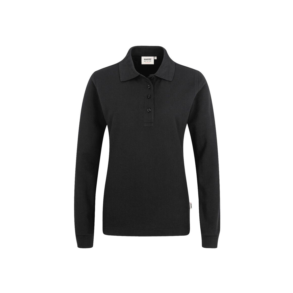 HAKRO - DAMEN Longsleeve-Poloshirt MIKRALINAR®