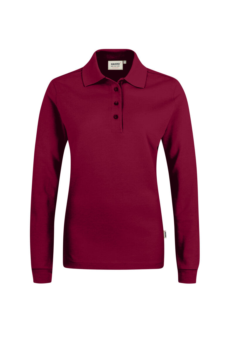 HAKRO - DAMEN Longsleeve-Poloshirt MIKRALINAR®