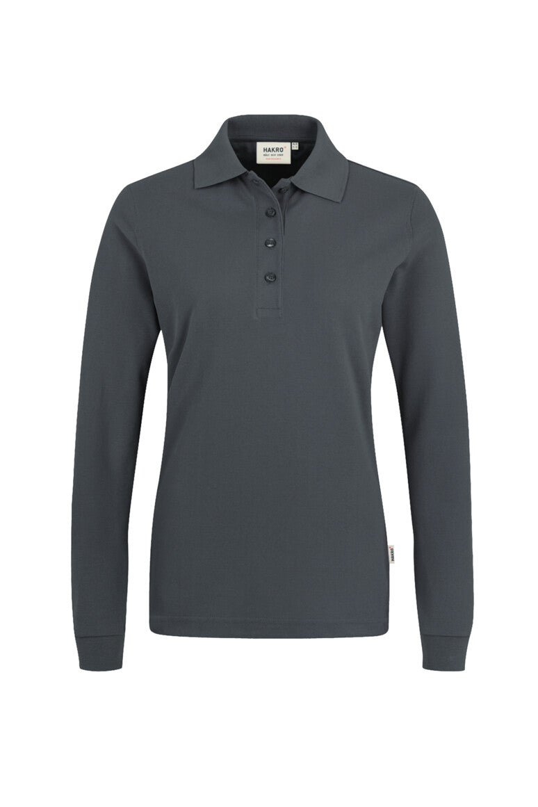 HAKRO - DAMEN Longsleeve-Poloshirt MIKRALINAR®