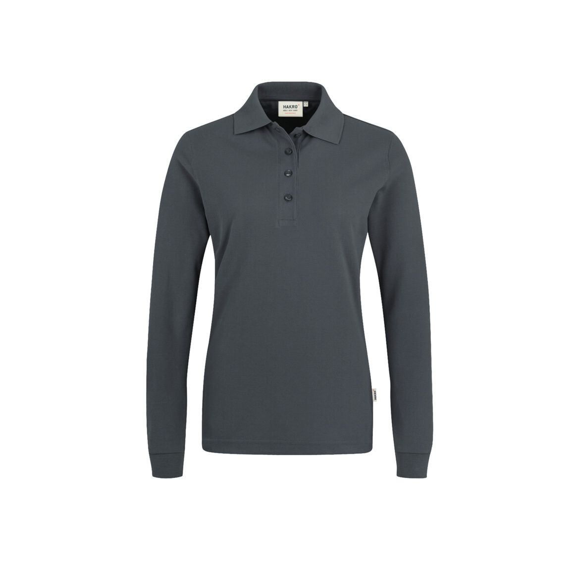 HAKRO - DAMEN Longsleeve-Poloshirt MIKRALINAR®