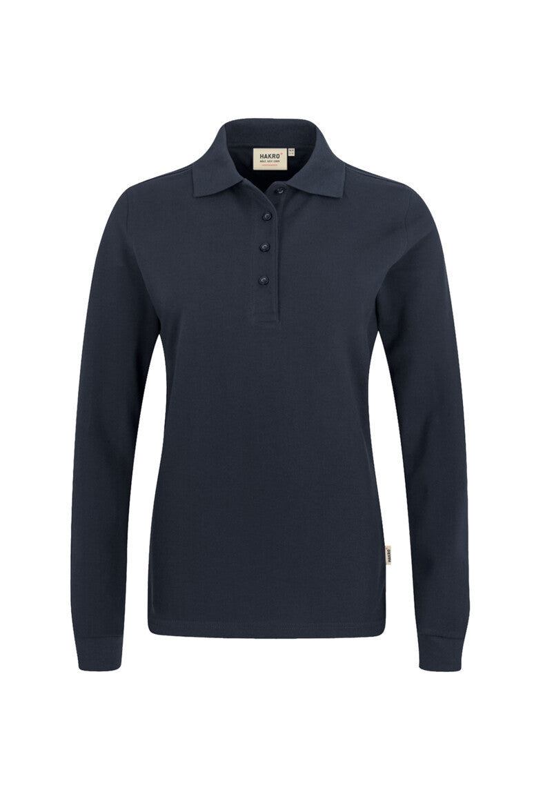 HAKRO - DAMEN Longsleeve-Poloshirt MIKRALINAR®