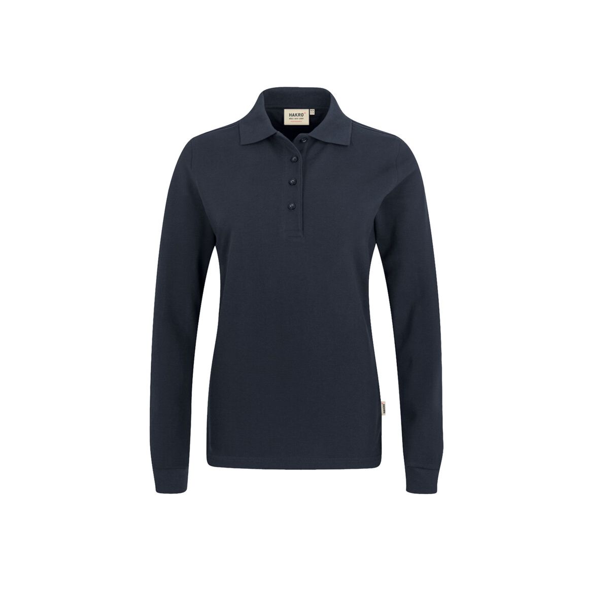 HAKRO - DAMEN Longsleeve-Poloshirt MIKRALINAR®