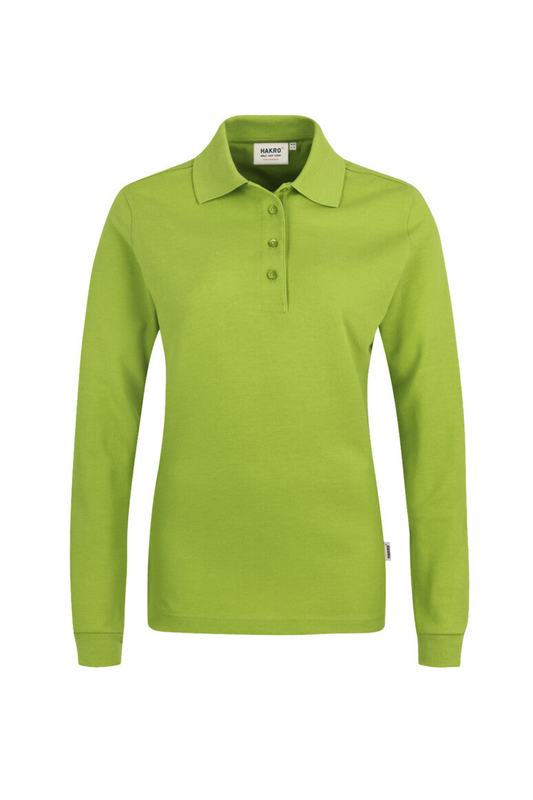 HAKRO - DAMEN Longsleeve-Poloshirt MIKRALINAR®
