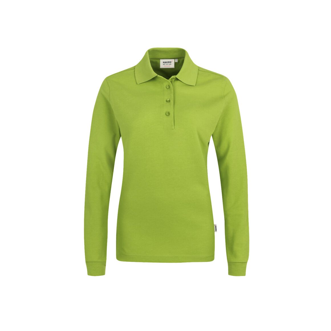 HAKRO - DAMEN Longsleeve-Poloshirt MIKRALINAR®