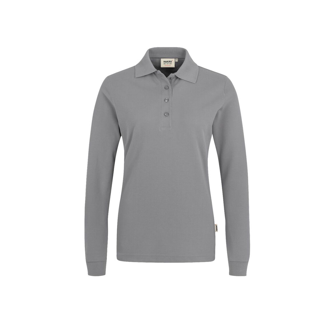 HAKRO - DAMEN Longsleeve-Poloshirt MIKRALINAR®