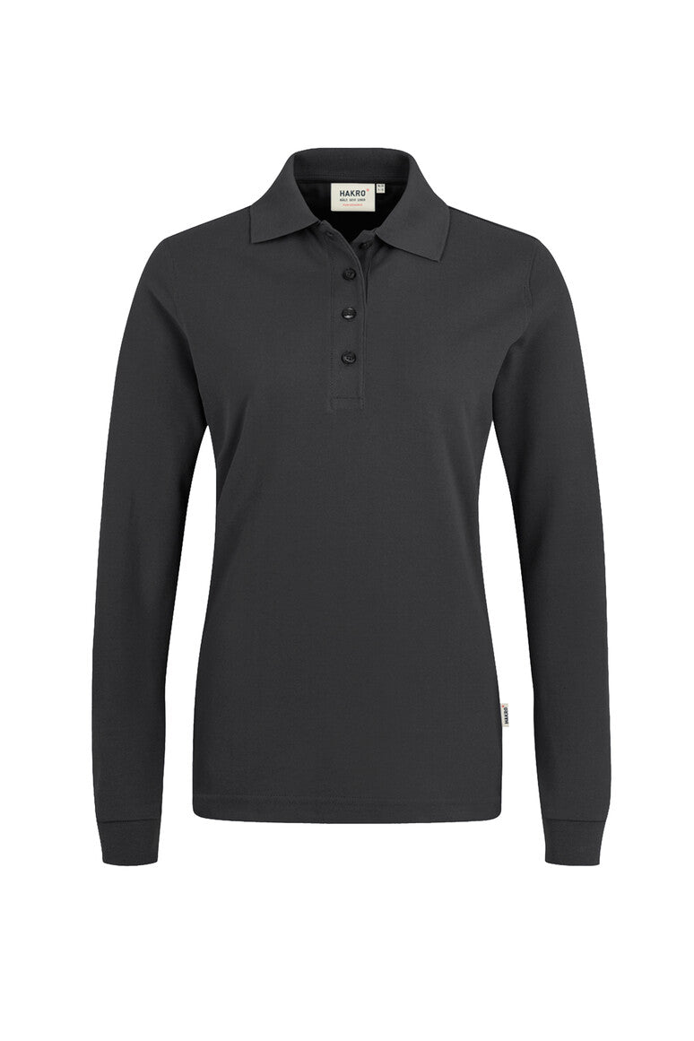 HAKRO - DAMEN Longsleeve-Poloshirt MIKRALINAR®