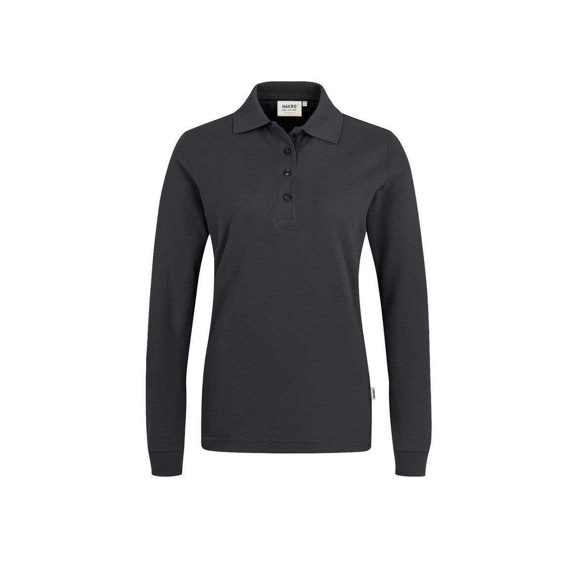 HAKRO - DAMEN Longsleeve-Poloshirt MIKRALINAR®