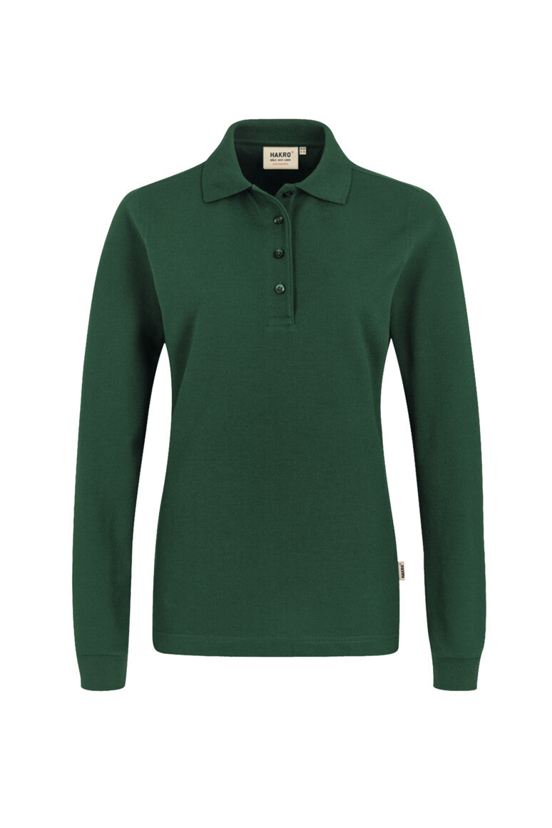 HAKRO - DAMEN Longsleeve-Poloshirt MIKRALINAR®