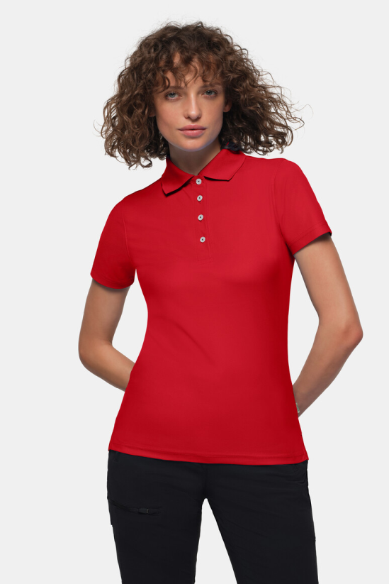 DAMEN POLOSHIRT COOLMAX®