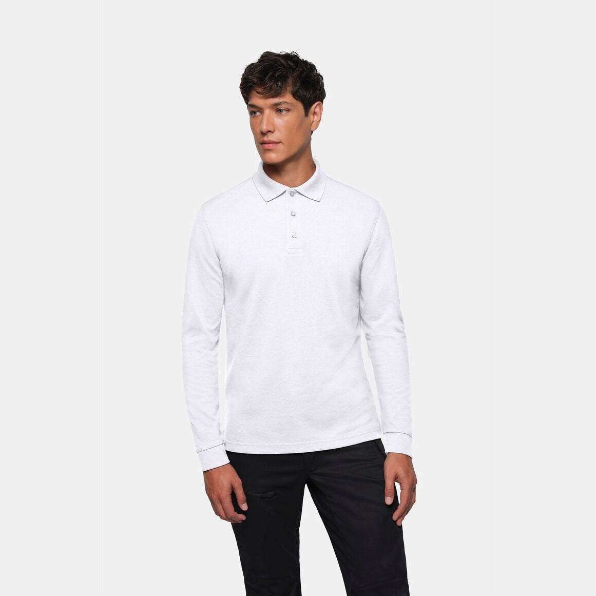 HAKRO - Longsleeve-Poloshirt MIKRALINAR®