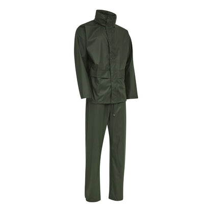 ELKA DRY ZONE REGENJACKE UND REGENHOSE PU REGENANZUG