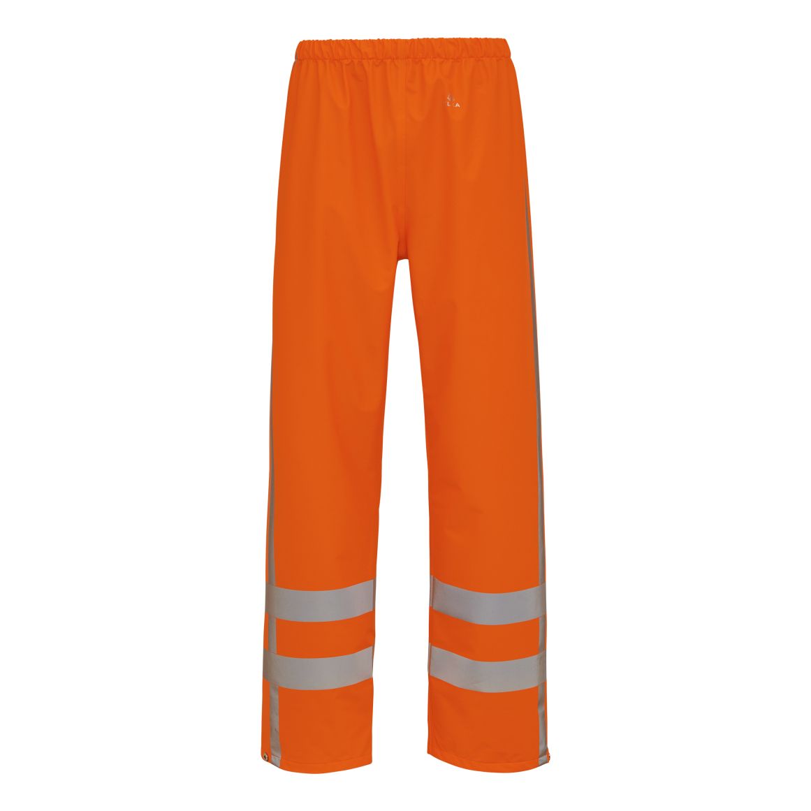 ELKA DRY ZONE VISIBLE PU REGENHOSE HI-VIS MIT VERT. REFLEKT. STREIFEN