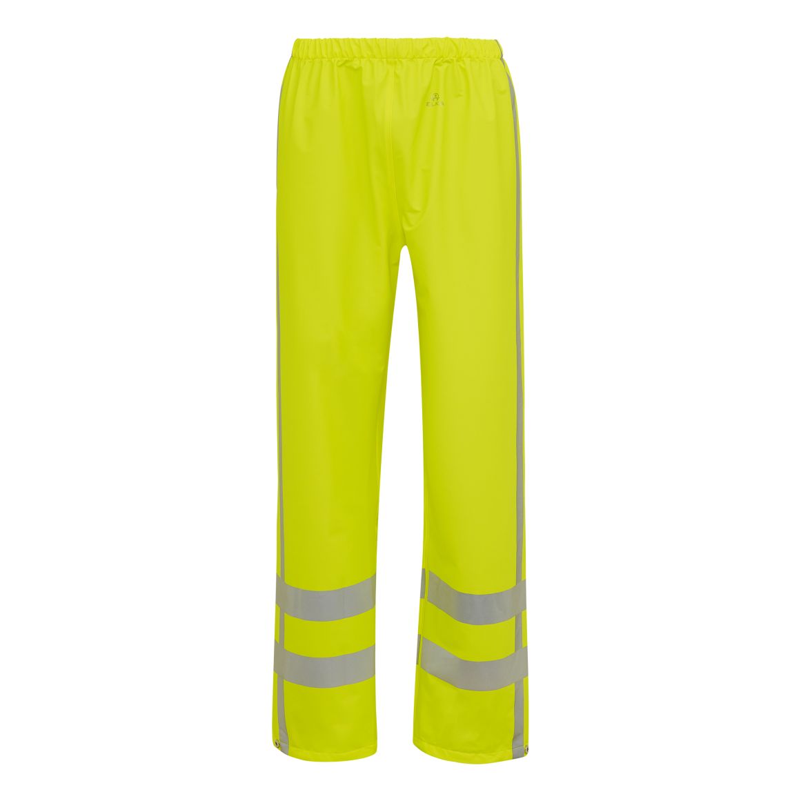 ELKA DRY ZONE VISIBLE PU REGENHOSE HI-VIS MIT VERT. REFLEKT. STREIFEN