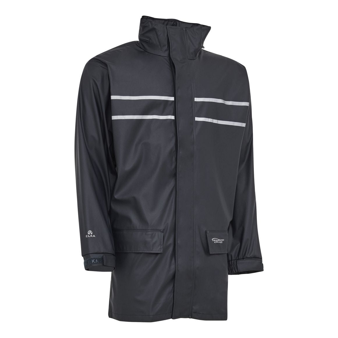 ELKA DRY ZONE D-LUX PU REGENJACKE MIT EXTRA LÄNGE