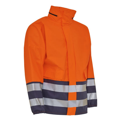 ELKA PU VISIBLE REGENJACKE MIT REFLEXSTREIFEN