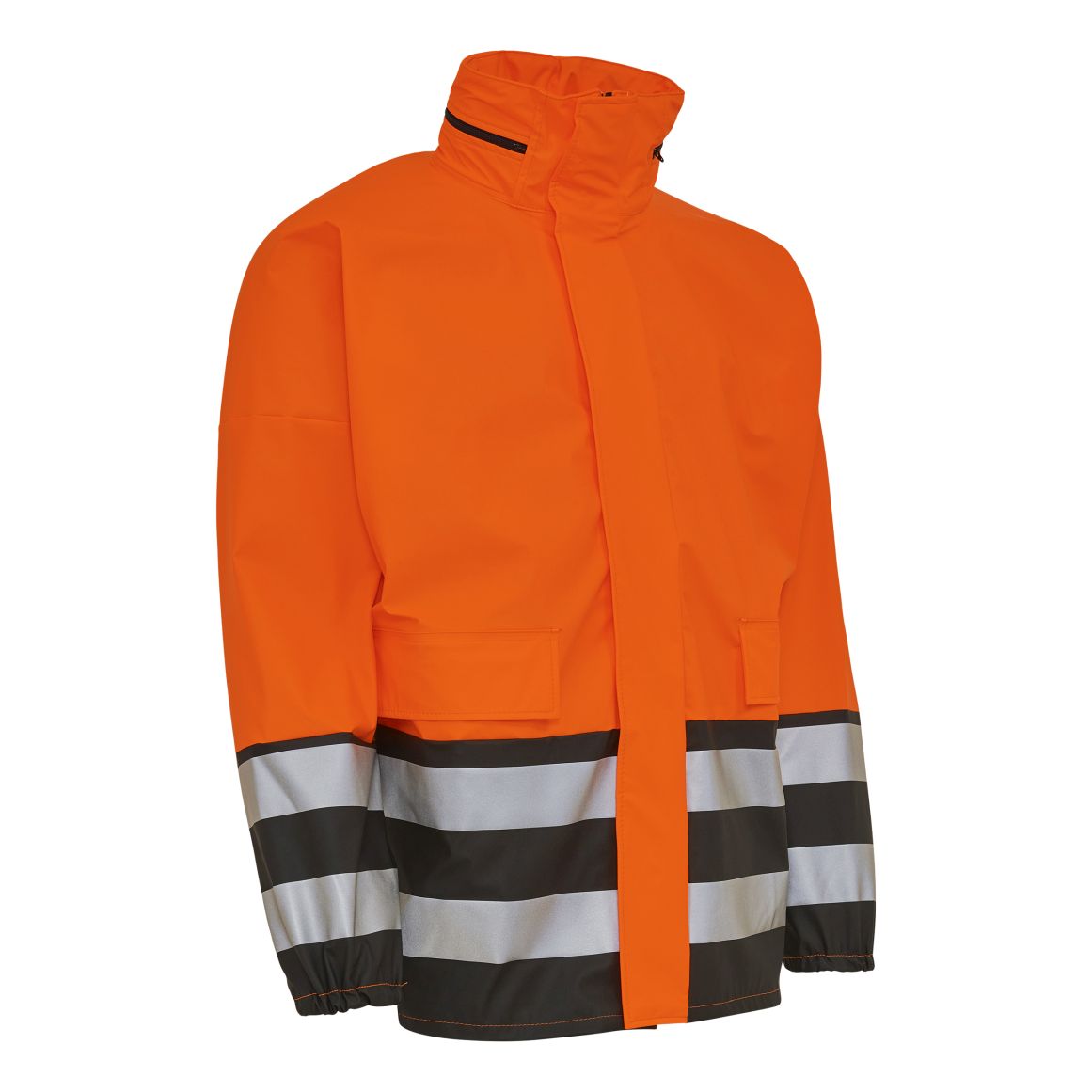 ELKA PU VISIBLE REGENJACKE MIT REFLEXSTREIFEN