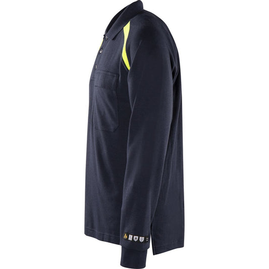 FRISTADS FLAMESTAT POLOSHIRT LANGARM 784 PFLA