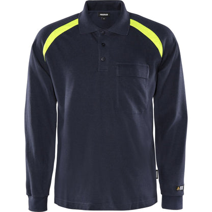 FRISTADS FLAMESTAT POLOSHIRT LANGARM 784 PFLA