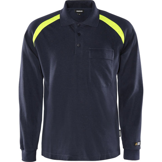 FRISTADS FLAMESTAT POLOSHIRT LANGARM 784 PFLA