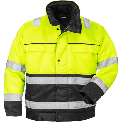 FRISTADS HIGH VIS WINTERJACKE KL.3 444 PP